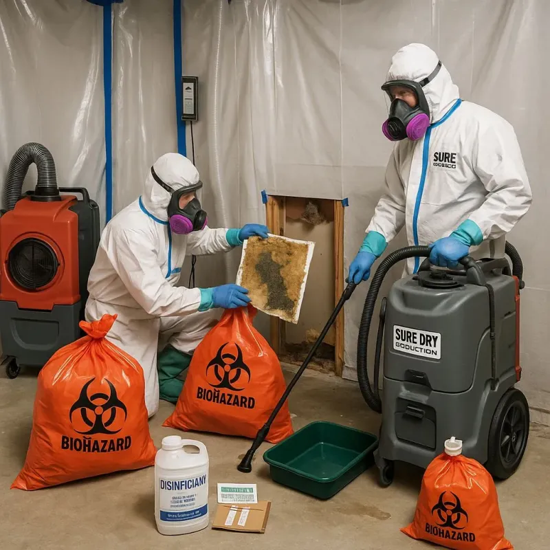 Contaminated Water Handling Protocols process in Paradise, PA