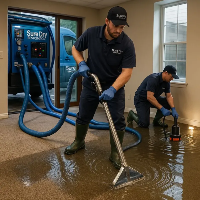 Water Extraction and Removal process in Paradise, PA